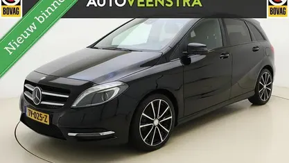Zwart Gebruikt 2013 Mercedes B220 MPV | € 9.950 (Super prijs)