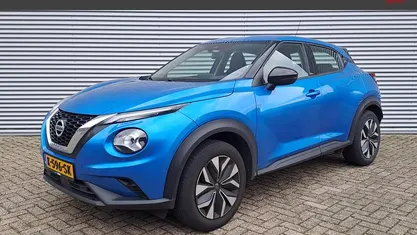 Occasion Nissan Juke Acenta 116 PK (85 kW) 2021 Blauw metallic SUV