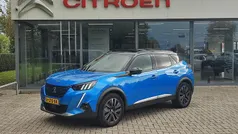Blauw Gebruikt 2021 Peugeot e-2008 GTi SUV | € 18.540 (Eerlijke prijs)