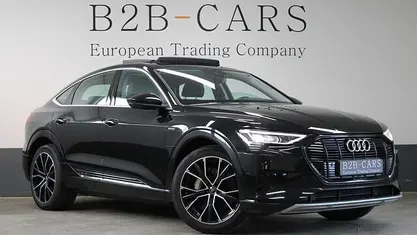 Occasion Audi e-tron Sportback Basis 300 kW (408 PK) 2020 Zwart (metallic) SUV