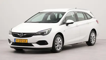 Wit Gebruikt 2021 Opel Astra Business Elegance Stationwagen | € 15.650 (Eerlijke prijs)