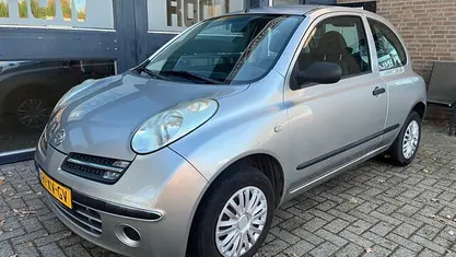 Grijs Gebruikt 2008 Nissan Micra Hatchback | € 1.950 (Eerlijke prijs)