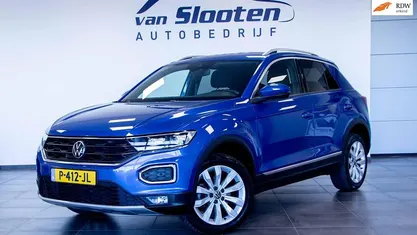 Blauw Gebruikt 2022 VW T-Roc Sport SUV | € 25.950 (Goede deal)