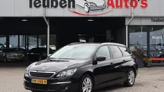 Zwart Gebruikt 2015 Peugeot 308 Stationwagen | € 6.695 (Goede deal)