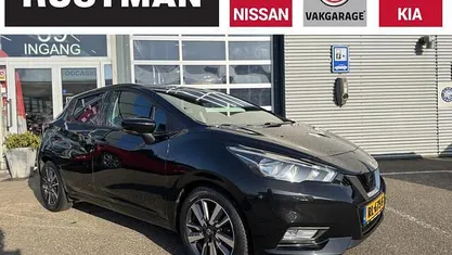 Occasion Nissan Micra N-Connecta 90 PK (66 kW) 2018 Zwart Hatchback