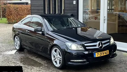 Occasion Mercedes C180 Ambition 156 PK (114 kW) 2015 Zwart Coupé