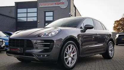 Occasion Porsche Macan Turbo Sport 400 PK (294 kW) 2015 Grijs (metallic) SUV