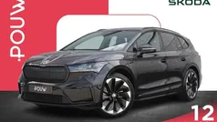 Zwart Gebruikt 2021 Skoda Enyaq iV SportLine SUV | € 26.900 (Eerlijke prijs)