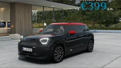 Zwart Nieuw 2025 Mini Cooper Hatchback | € 39.209 (Super prijs)