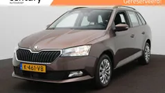 Bruin, metallic lak Gebruikt 2021 Skoda Fabia Ambition Stationwagen | € 14.900 (Goede deal)