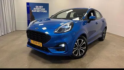 Blauw Occasion 2021 Ford Puma ST-Line SUV | € 17.495 (Eerlijke prijs)