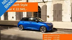 Gebruikt 2025 Suzuki Swift Style Hatchback | € 22.945 (Goede deal)