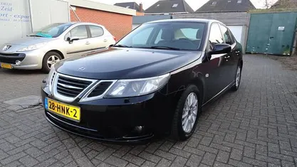 Occasion Saab 9-3 Linear 150 PK (110 kW) 2009 Zwart (metallic) Sedan