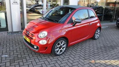 Rood Occasion 2021 Fiat 500C Sport Cabriolet | € 14.850 (Eerlijke prijs)