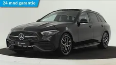 Zwart Gebruikt 2024 Mercedes C180 AMG line Stationwagen | € 50.950 (Goede deal)