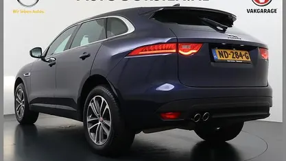 Blauw Gebruikt 2017 Jaguar F-Pace Portfolio SUV | € 19.840 (Goede deal)