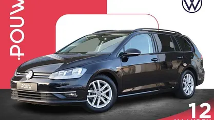 Zwart Occasion 2019 VW Golf VII Comfortline Stationwagen | € 19.950 (Super prijs)
