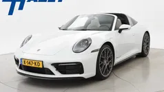 Wit, metallic lak Gebruikt 2021 Porsche 911 Targa 4S Cabriolet | € 177.500 (Super prijs)