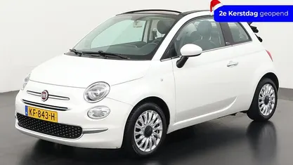 Wit Gebruikt 2016 Fiat 500C Lounge Cabriolet | € 9.190 (Eerlijke prijs)