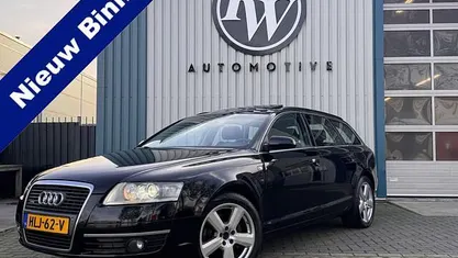 Occasion Audi A6 Basis 232 PK (170 kW) 2007 Zwart Stationwagen