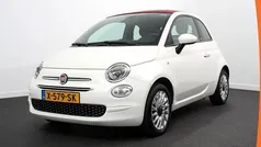 Wit Gebruikt 2020 Fiat 500C Lounge Cabriolet | € 16.440 (Eerlijke prijs)
