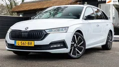 Wit Gebruikt 2021 Skoda Octavia Business Line Stationwagen | € 19.411 (Eerlijke prijs)