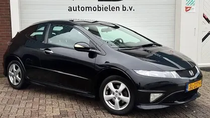Zwart (metallic) Occasion 2009 Honda Civic Type S Hatchback | € 4.950 (Eerlijke prijs)