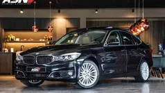 Zwart Gebruikt 2016 BMW 320 Luxury Line Sedan | € 13.945 (Super prijs)