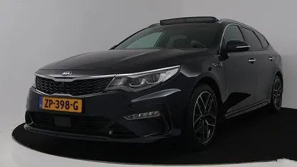 Occasion Kia Optima GT-Line 180 PK (132 kW) 2019 Blauw Stationwagen