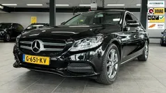 Zwart Gebruikt 2014 Mercedes C180 Prestige Sedan | € 17.450 (Eerlijke prijs)