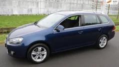 Blauw, metallic lak Gebruikt 2011 VW Golf VI Highline Stationwagen | € 4.900 (Eerlijke prijs)