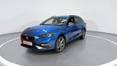 Blauw, metallic lak Nieuw 2024 Seat Leon ST FR Stationwagen | € 39.990 (Goede deal)