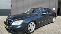 Zwart Gebruikt 2002 Mercedes S430 Sedan | € 2.450 (Eerlijke prijs)