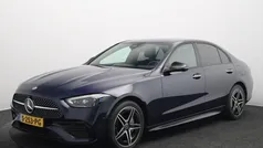 Blauw Gebruikt 2023 Mercedes C300e AMG line Sedan | € 44.845 (Eerlijke prijs)