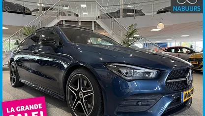 Blauw Gebruikt 2021 Mercedes CLA200 Shooting Brake AMG Stationwagen | € 29.950 (Eerlijke prijs)