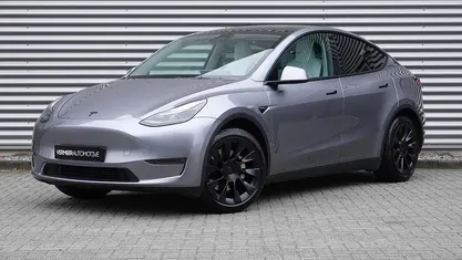 Occasion Tesla Model Y Long Range AWD 378 kW (514 PK) 2023 Grijs SUV