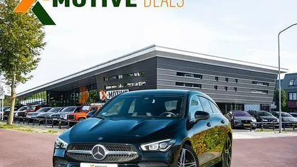 Zwart Gebruikt 2019 Mercedes CLA220 Shooting Brake AMG line Stationwagen | € 26.900 (Eerlijke prijs)