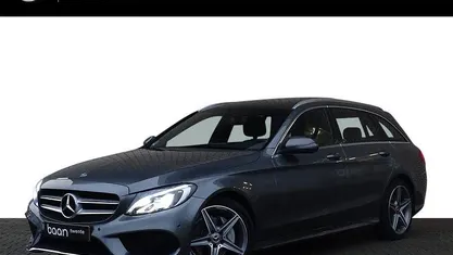 Grijs Gebruikt 2018 Mercedes C180 Business Stationwagen | € 25.400 (Eerlijke prijs)