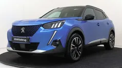 Blauw Gebruikt 2021 Peugeot e-2008 GT SUV | € 17.925 (Eerlijke prijs)