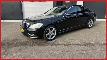 Zwart Occasion 2008 Mercedes S320 Sedan | € 9.990 (Super prijs)