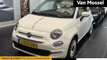 Wit Gebruikt 2020 Fiat 500C Lounge Cabriolet | € 11.940 (Goede deal)