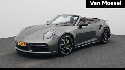 Groen Gebruikt 2021 Porsche 911 Turbo S Cabriolet Cabriolet | € 248.900 (Eerlijke prijs)