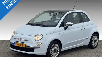 Occasion Fiat 500 Lounge 69 PK (50 kW) 2010 Blauw Hatchback