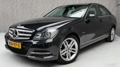 Zwart Gebruikt 2011 Mercedes C350 Avantgarde Sedan | € 12.950 (Super prijs)