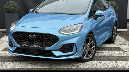 Occasion Ford Fiesta ST-Line 125 PK (91 kW) 2022 Blauw Hatchback