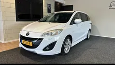 Wit Gebruikt 2013 Mazda 5 MPV | € 10.995 (Eerlijke prijs)