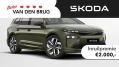 Groen, metallic lak Nieuw 2025 Skoda Enyaq iV SportLine SUV | € 53.995 (Goede deal)