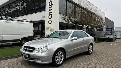 Grijs (metallic) Occasion 2003 Mercedes CLK240 Elegance Coupé | € 3.450 (Eerlijke prijs)