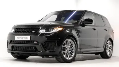 Occasion Land Rover Range Rover Sport SVR 552 PK (405 kW) 2017 Zwart, metallic lak SUV