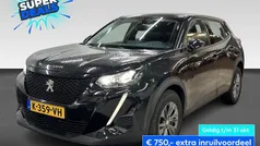 Zwart Gebruikt 2021 Peugeot 2008 Active SUV | € 17.925 (Eerlijke prijs)